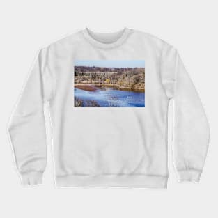 Spring time on Burlington Bay Crewneck Sweatshirt